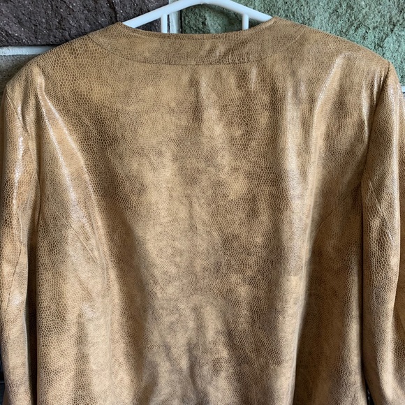 Tan Bomber Jacket - Picture 3 of 3